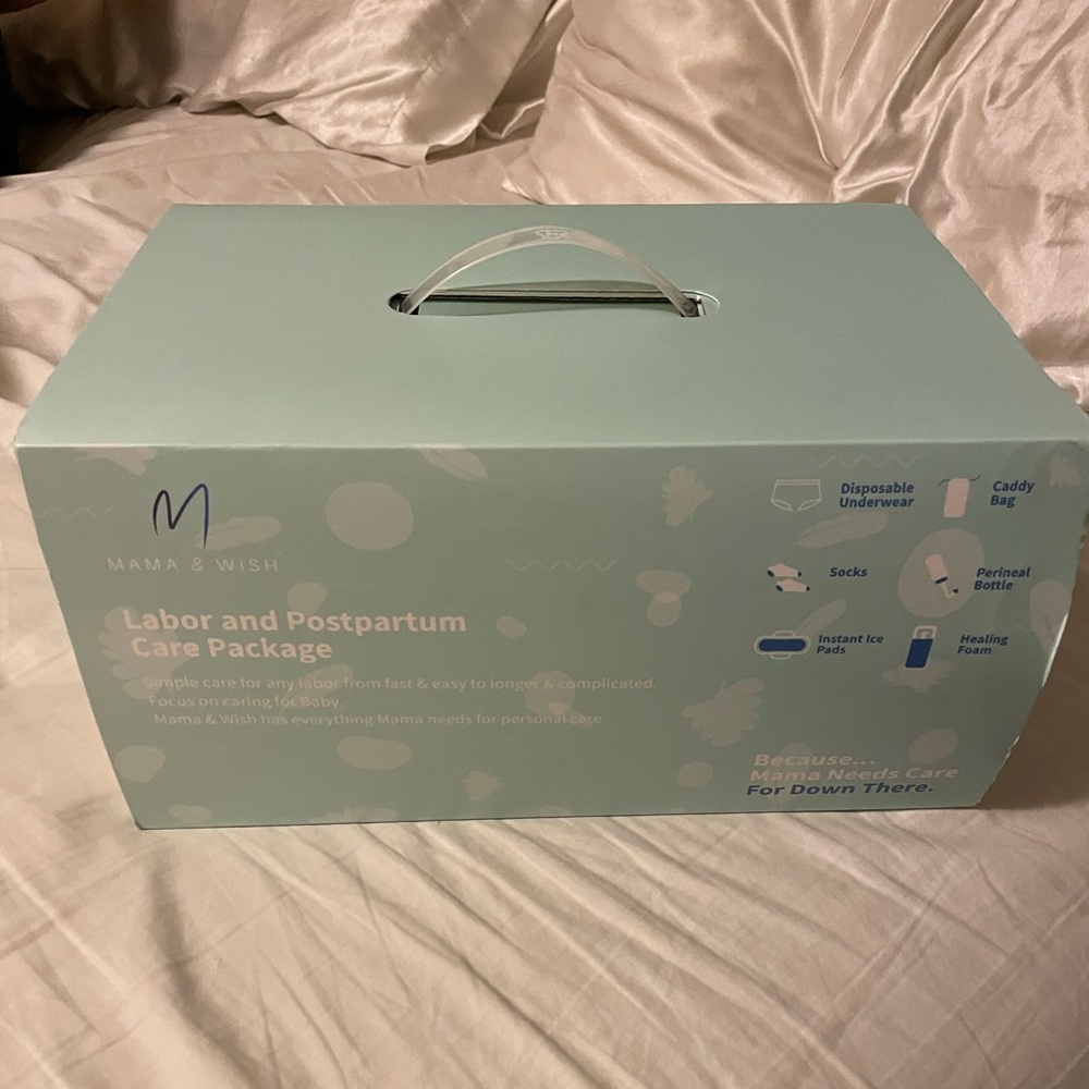 Labor and postpartum care package